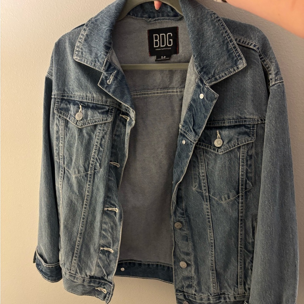 BDG Blue Oversized Denim Jacket